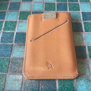 Bellroy card sleeve - Toffee